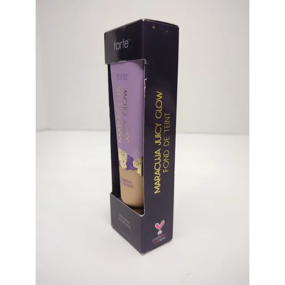 Tarte Maracuja Juicy Glow Foundation - 12N FAIR NEUTRAL 1 fl oz New and Sealed